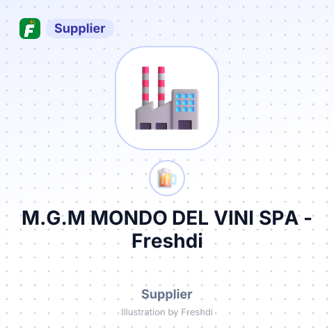 M.G.M MONDO DEL VINI SPA – summary card, no photo uploaded yet