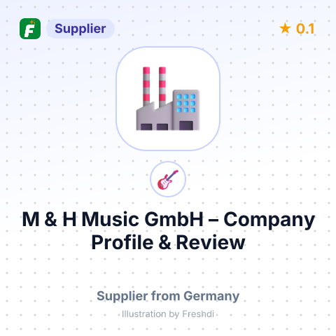 M & H Music GmbH – summary card, no photo uploaded yet