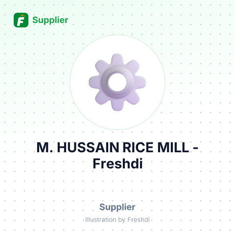 M. HUSSAIN RICE MILL – summary card, no photo uploaded yet