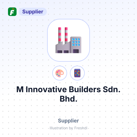 M Innovative Builders Sdn. Bhd. – summary card, no photo uploaded yet