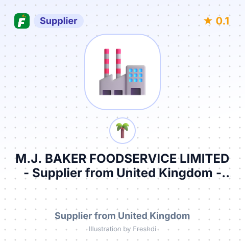 M.J. BAKER FOODSERVICE LIMITED – summary card, no photo uploaded yet