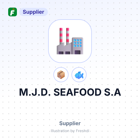 M.J.D. SEAFOOD S.A – summary card, no photo uploaded yet