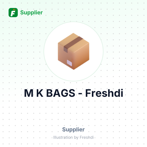 M K BAGS – summary card, no photo uploaded yet