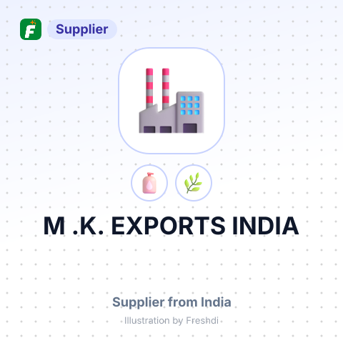 M .K. EXPORTS INDIA – summary card, no photo uploaded yet