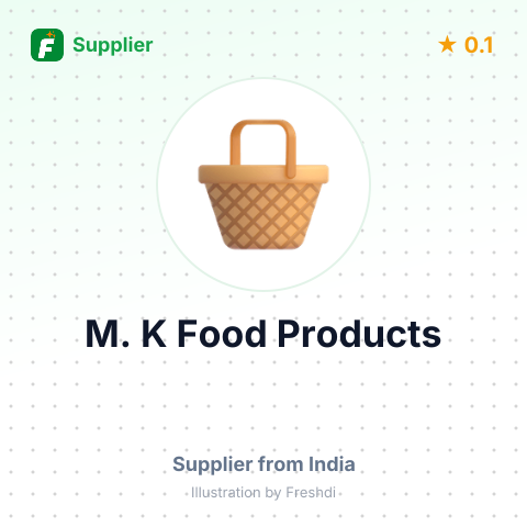 M. K Food Products  – summary card, no photo uploaded yet
