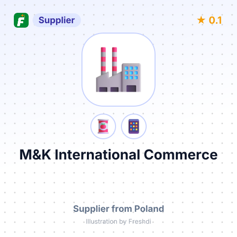 M&K International Commerce  – summary card, no photo uploaded yet