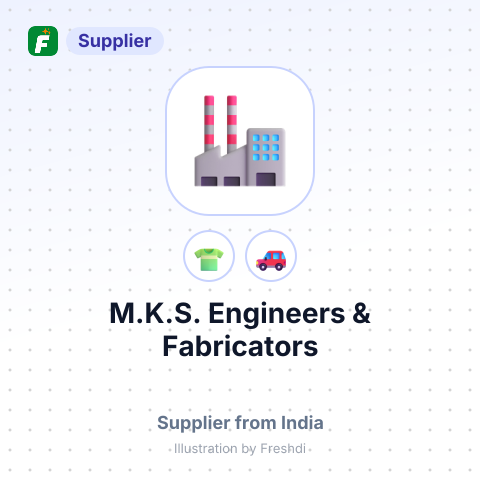 M.K.S. Engineers & Fabricators – summary card, no photo uploaded yet