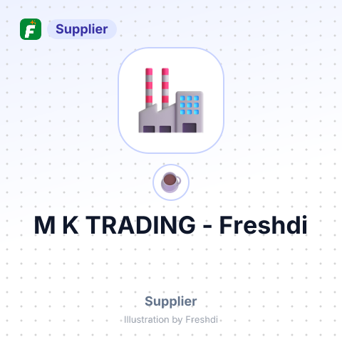 M K TRADING – summary card, no photo uploaded yet