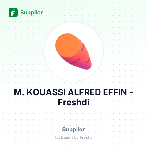 M. KOUASSI ALFRED EFFIN – summary card, no photo uploaded yet