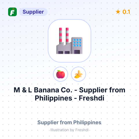 M & L Banana Co.  – summary card, no photo uploaded yet