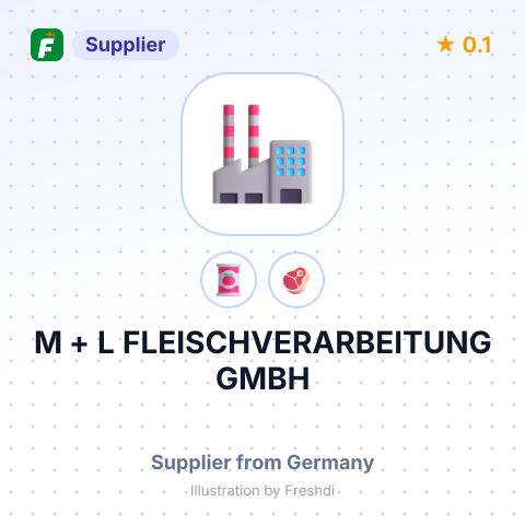 M + L FLEISCHVERARBEITUNG GMBH – summary card, no photo uploaded yet