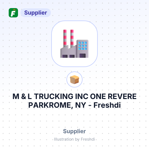 M & L TRUCKING INC ONE REVERE PARKROME, NY – summary card, no photo uploaded yet