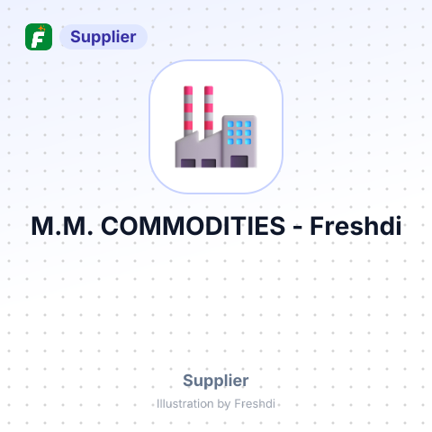 M.M. COMMODITIES – summary card, no photo uploaded yet