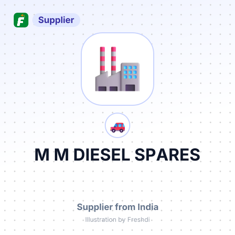 M M DIESEL SPARES – summary card, no photo uploaded yet