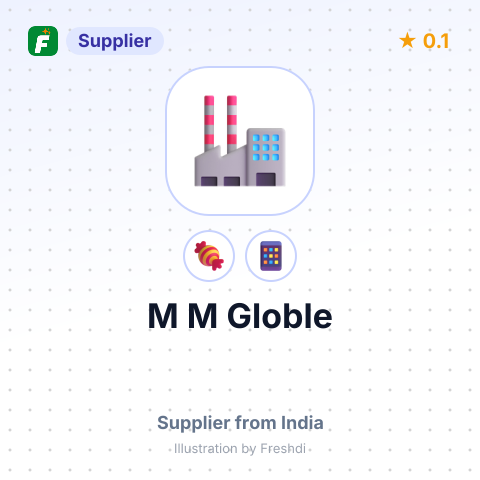 M M Globle  – summary card, no photo uploaded yet