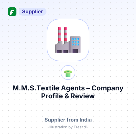 M.M.S.Textile Agents – summary card, no photo uploaded yet