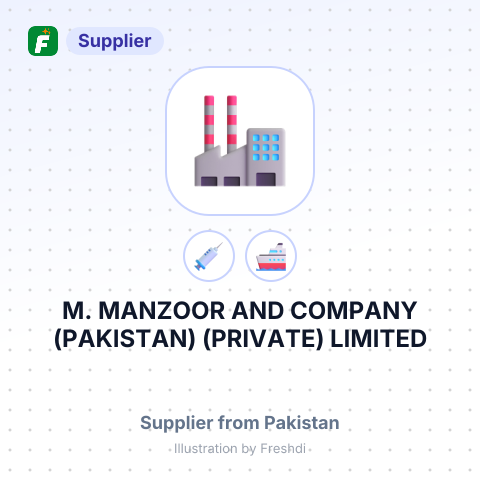 M. MANZOOR AND COMPANY (PAKISTAN) (PRIVATE) LIMITED – summary card, no photo uploaded yet