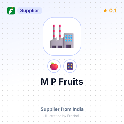 M P Fruits  – summary card, no photo uploaded yet