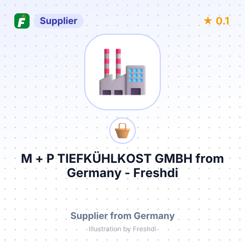 M + P TIEFKÜHLKOST GMBH – summary card, no photo uploaded yet