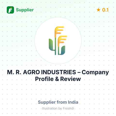 M. R. AGRO INDUSTRIES, – summary card, no photo uploaded yet