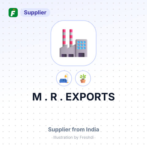 M . R . EXPORTS – summary card, no photo uploaded yet