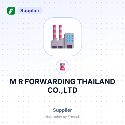 M R FORWARDING THAILAND CO.,LTD – summary card, no photo uploaded yet