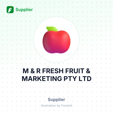 M & R FRESH FRUIT & MARKETING PTY LTD – summary card, no photo uploaded yet