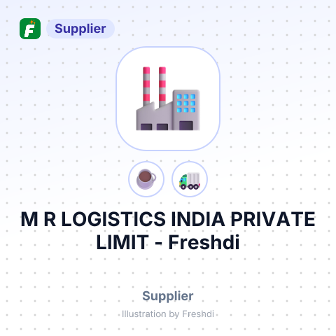 M R LOGISTICS INDIA PRIVATE LIMIT – summary card, no photo uploaded yet