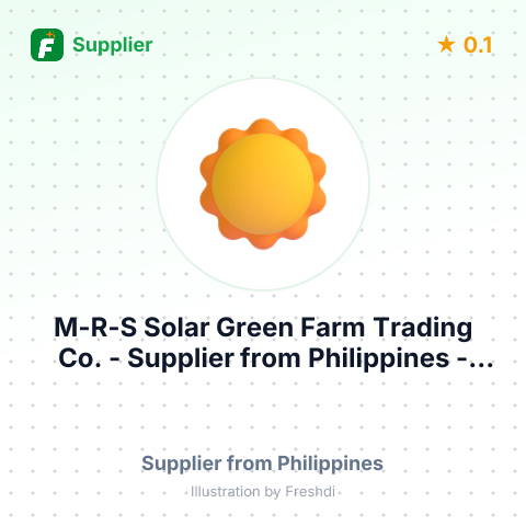 M-R-S Solar Green Farm Trading Co.  – summary card, no photo uploaded yet