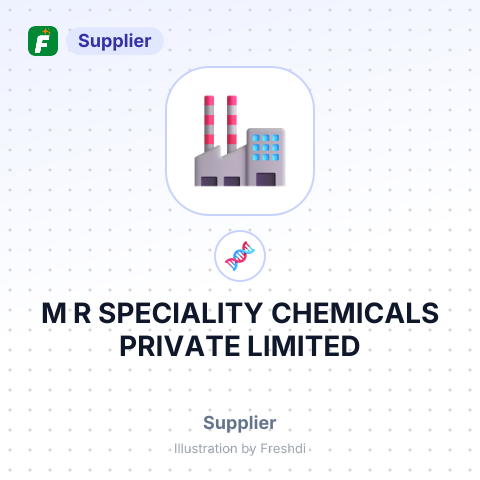 M R SPECIALITY CHEMICALS PRIVATE LIMITED – summary card, no photo uploaded yet