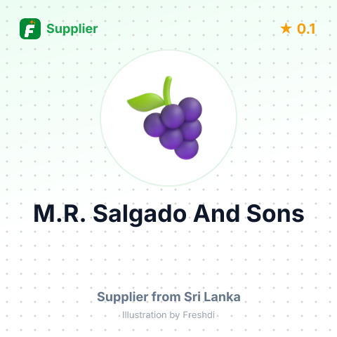 M.R. Salgado And Sons  – summary card, no photo uploaded yet