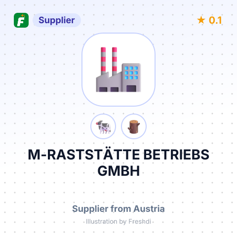 M-RASTSTÄTTE BETRIEBS GMBH – summary card, no photo uploaded yet
