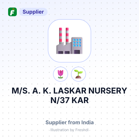 M/S. A. K. LASKAR NURSERY N/37, KAR – summary card, no photo uploaded yet