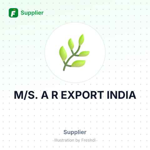 M/S. A R EXPORT INDIA – summary card, no photo uploaded yet