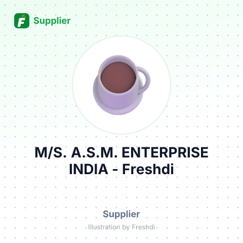 M/S. A.S.M. ENTERPRISE INDIA – summary card, no photo uploaded yet