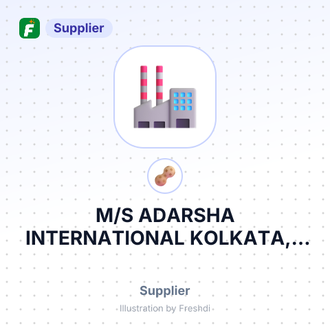 M/S ADARSHA INTERNATIONAL KOLKATA, – summary card, no photo uploaded yet