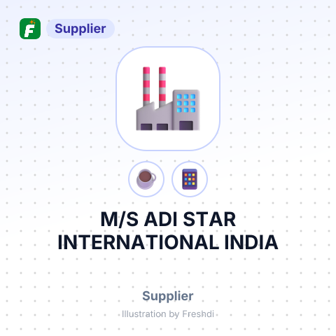 M/S ADI STAR INTERNATIONAL INDIA – summary card, no photo uploaded yet