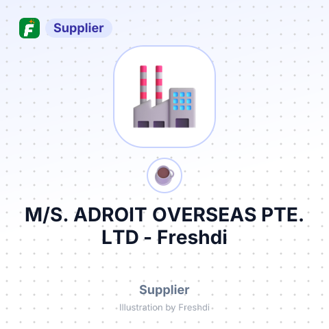 M/S. ADROIT OVERSEAS PTE. LTD – summary card, no photo uploaded yet