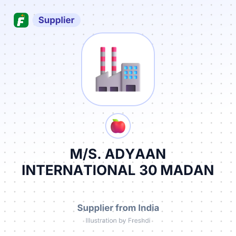 M/S. ADYAAN INTERNATIONAL 30, MADAN – summary card, no photo uploaded yet