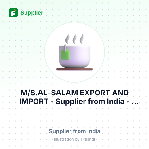 M/S.AL-SALAM EXPORT AND IMPORT – summary card, no photo uploaded yet