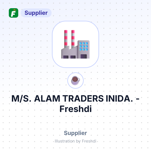 M/S. ALAM TRADERS INIDA. – summary card, no photo uploaded yet