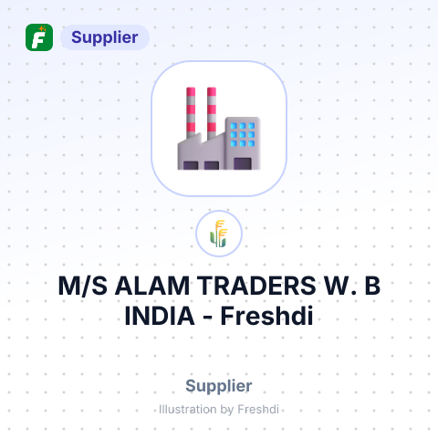 M/S ALAM TRADERS W. B INDIA – summary card, no photo uploaded yet