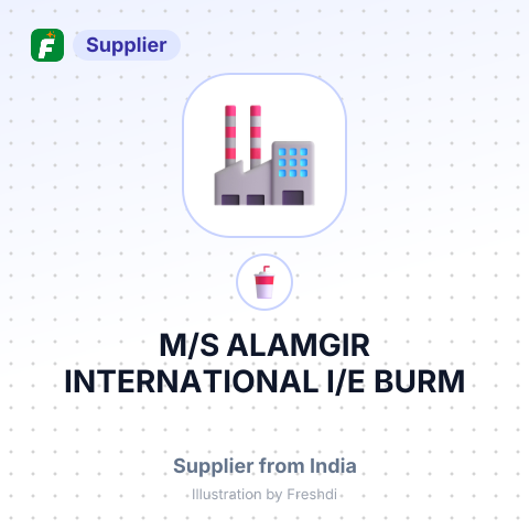 M/S ALAMGIR INTERNATIONAL I/E, BURM – summary card, no photo uploaded yet
