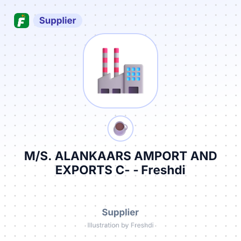 M/S. ALANKAARS AMPORT AND EXPORTS C- – summary card, no photo uploaded yet