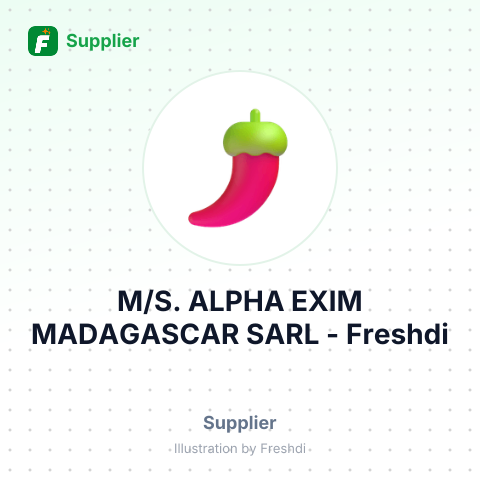 M/S. ALPHA EXIM MADAGASCAR SARL – summary card, no photo uploaded yet
