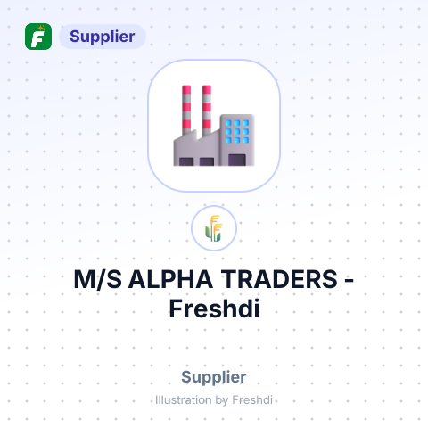 M/S ALPHA TRADERS – summary card, no photo uploaded yet
