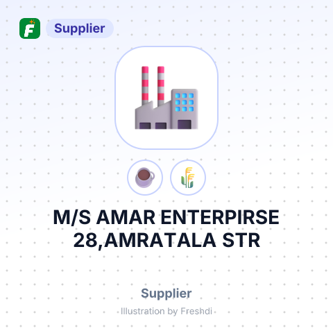 M/S AMAR ENTERPIRSE 28,AMRATALA STR – summary card, no photo uploaded yet