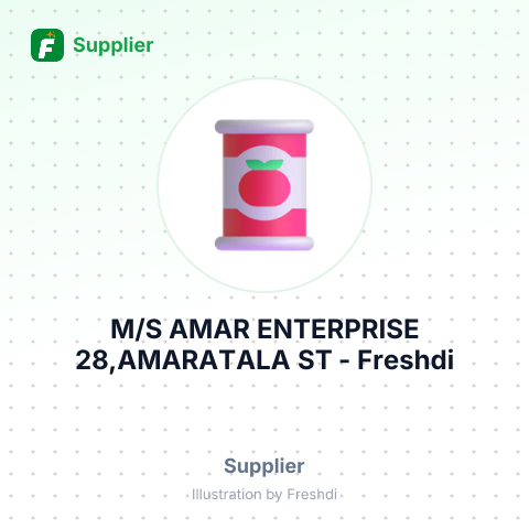 M/S AMAR ENTERPRISE 28,AMARATALA ST – summary card, no photo uploaded yet