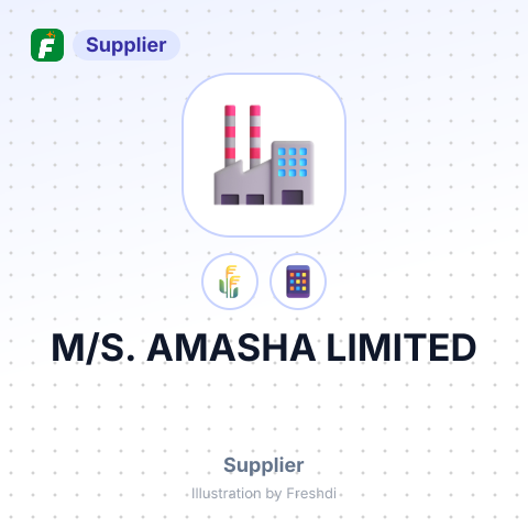 M/S. AMASHA LIMITED – summary card, no photo uploaded yet