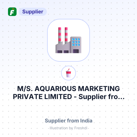 M/S. AQUARIOUS MARKETING PRIVATE LIMITED – summary card, no photo uploaded yet